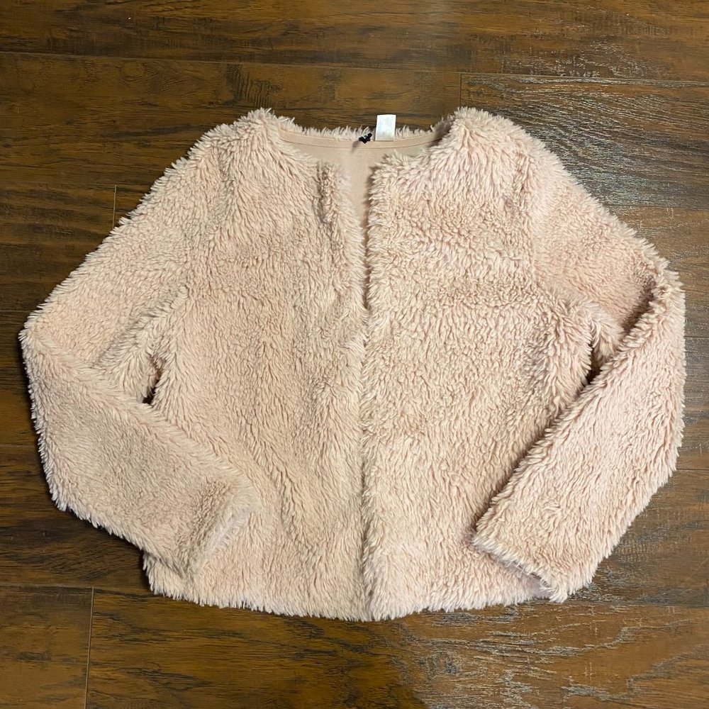 H&M Fuzzy Pink Jacket - Picture 2 of 10
